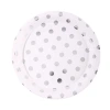 ويُخصَّص لحفل الزفاف لصحن من الورق المقوى على شكل قرص مدمج يبلغ طوله 7 سنتيمترات Item Picture
